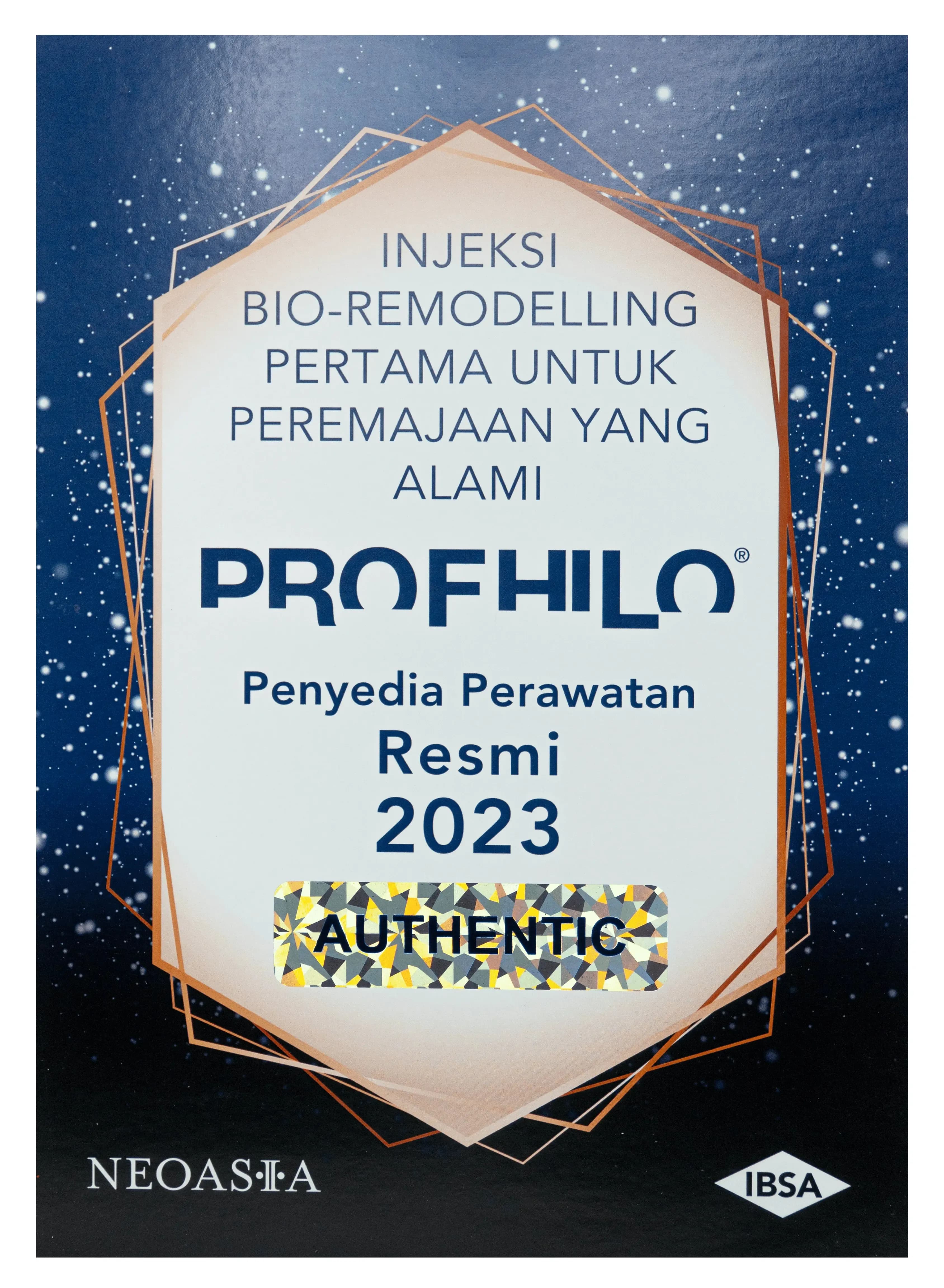 INJEKSI BIO-REMODELLING PERTAMA UNTUK PEREMAJAAN YANG ALAMI